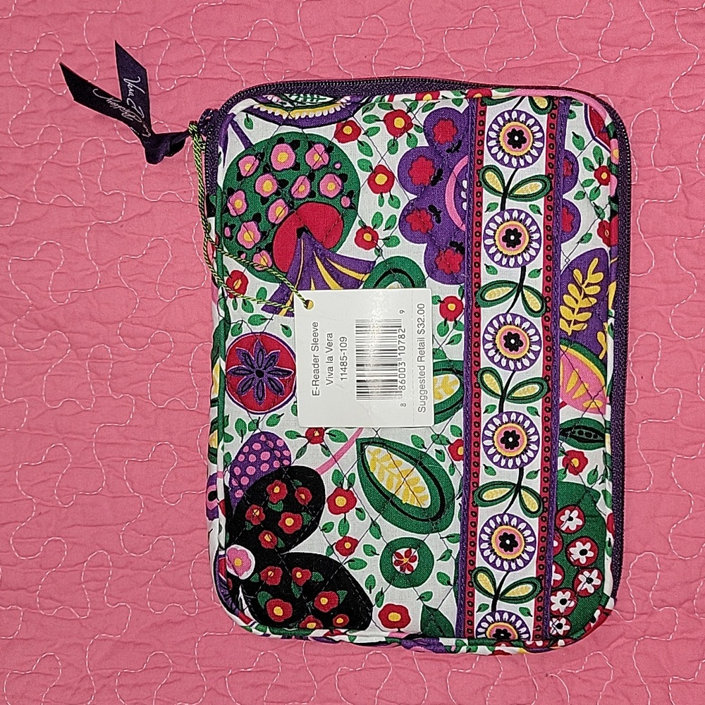 NWT Vera Bradley E-reader Case - Viva LA Vera - Picture 2 of 3